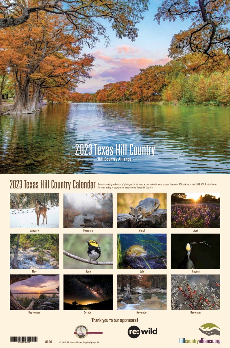 2023 Hill Country Calendar